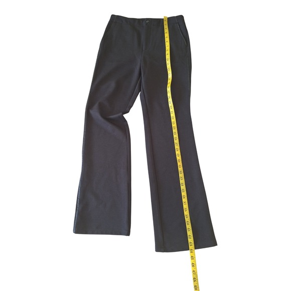 Anthropologie Maeve Knit  Flare Pants  Black size 8T - Picture 7 of 8